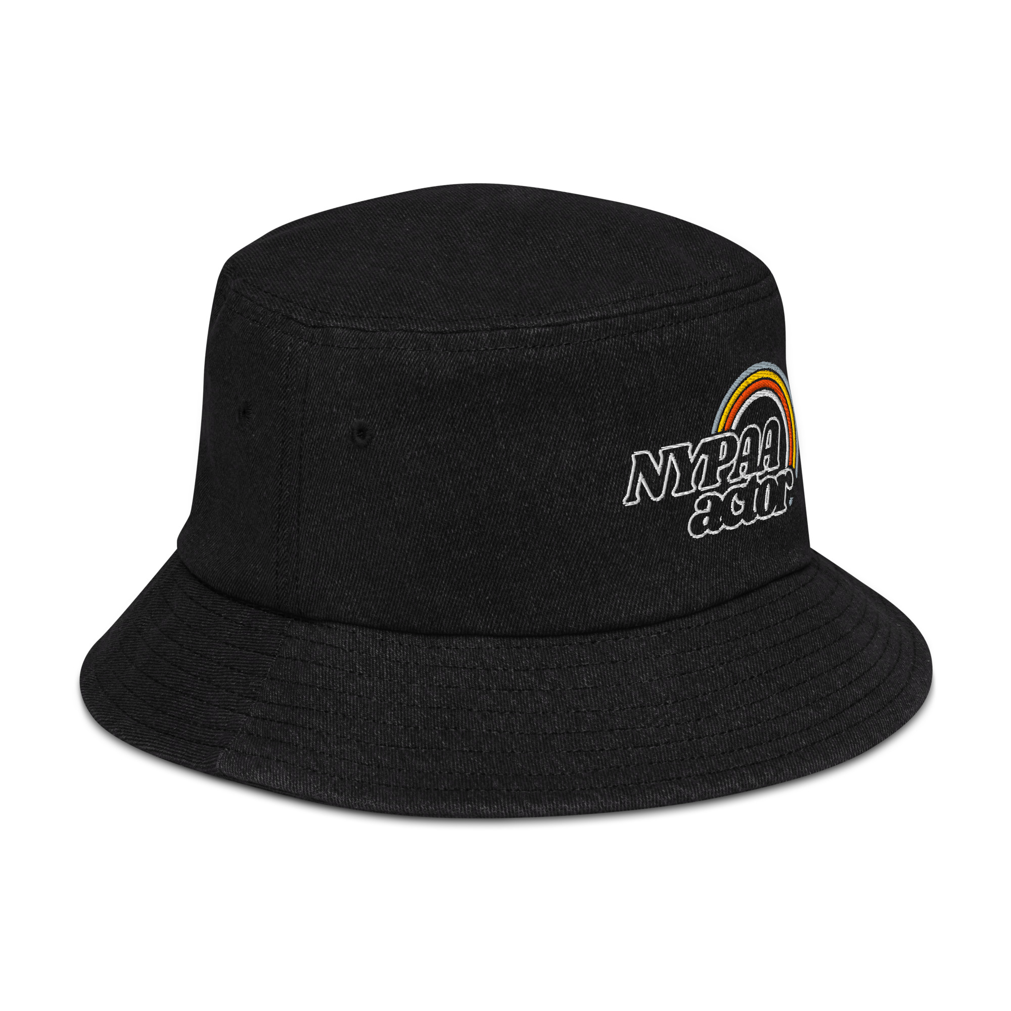 NYPAA Actor Denim Bucket Hat - Image 3