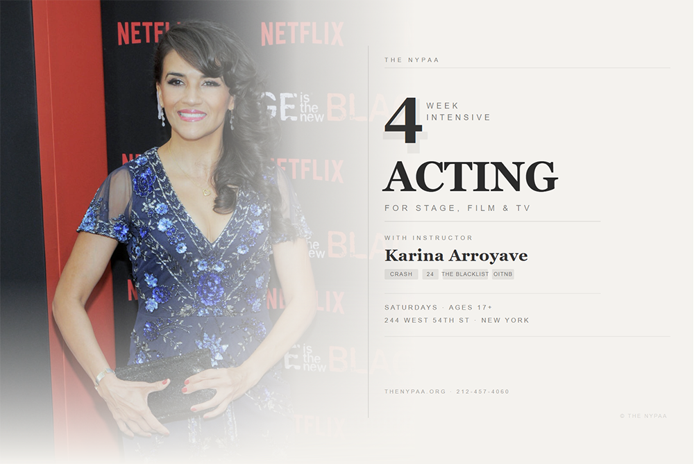4-Week: Acting for Stage, Film & TV